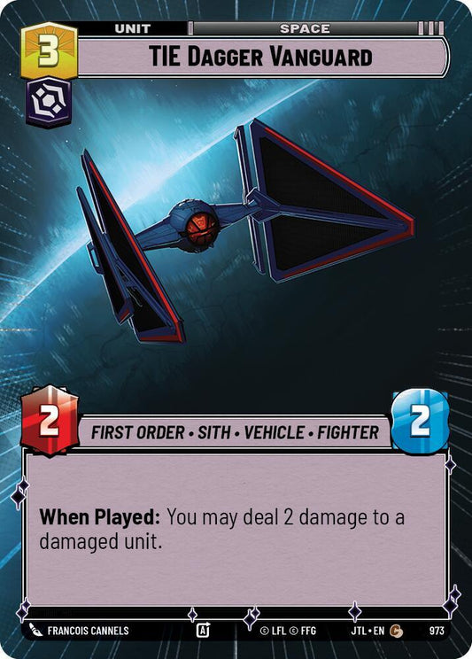 TIE Dagger Vanguard (Hyperspace Foil) [Jump to Lightspeed] 973