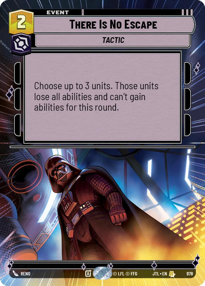 There Is No Escape (Hyperspace Foil) [Jump to Lightspeed] 978