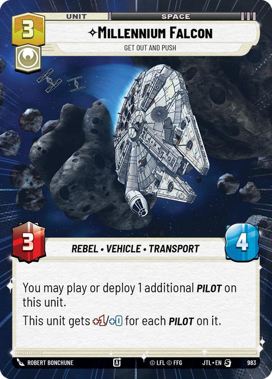 Millennium Falcon - Get Out And Push (Hyperspace Foil) [Jump to Lightspeed] 983