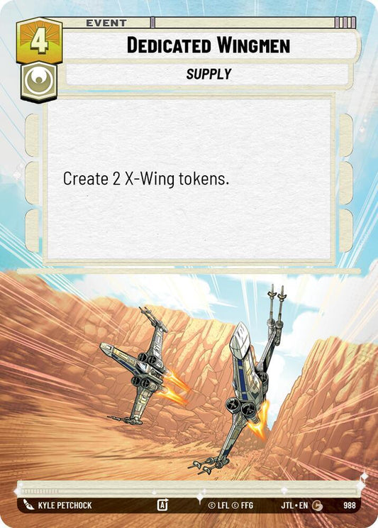 Dedicated Wingmen (Hyperspace Foil) [Jump to Lightspeed] 988