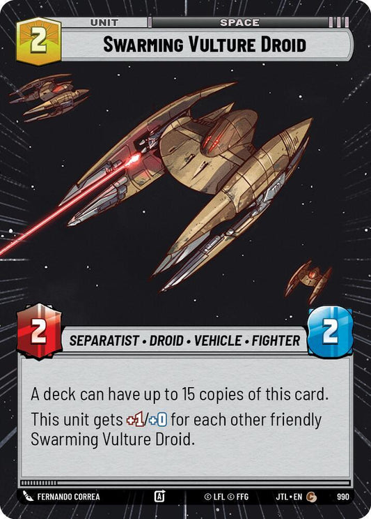 Swarming Vulture Droid (Hyperspace Foil) [Jump to Lightspeed] 990