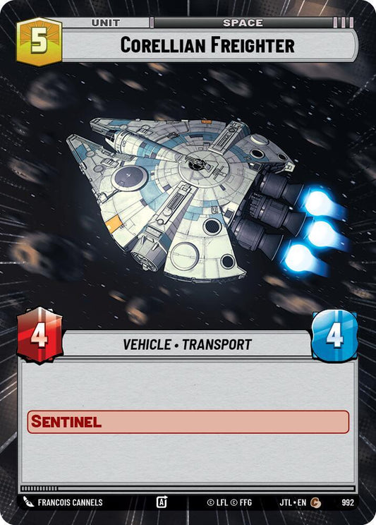 Corellian Freighter (Hyperspace Foil) [Jump to Lightspeed] 992