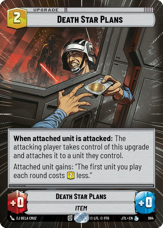 Death Star Plans (Hyperspace Foil) [Jump to Lightspeed] 994