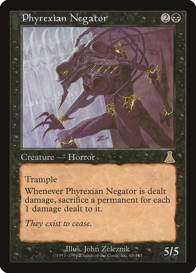 Phyrexian Negator [Urza's Destiny] 65