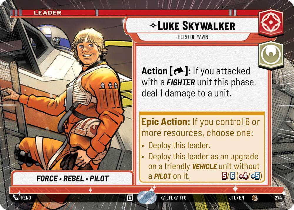 Luke Skywalker - Hero of Yavin (Hyperspace) [Jump to Lightspeed] 274