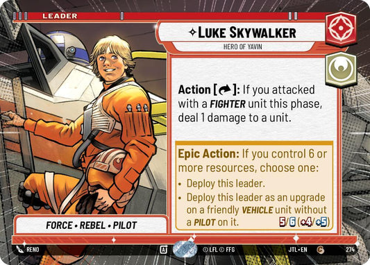 Luke Skywalker - Hero of Yavin (Hyperspace) [Jump to Lightspeed] 274
