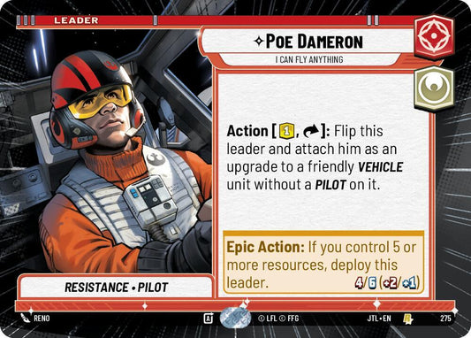 Poe Dameron - I Can Fly Anything (Hyperspace) [Jump to Lightspeed] 275