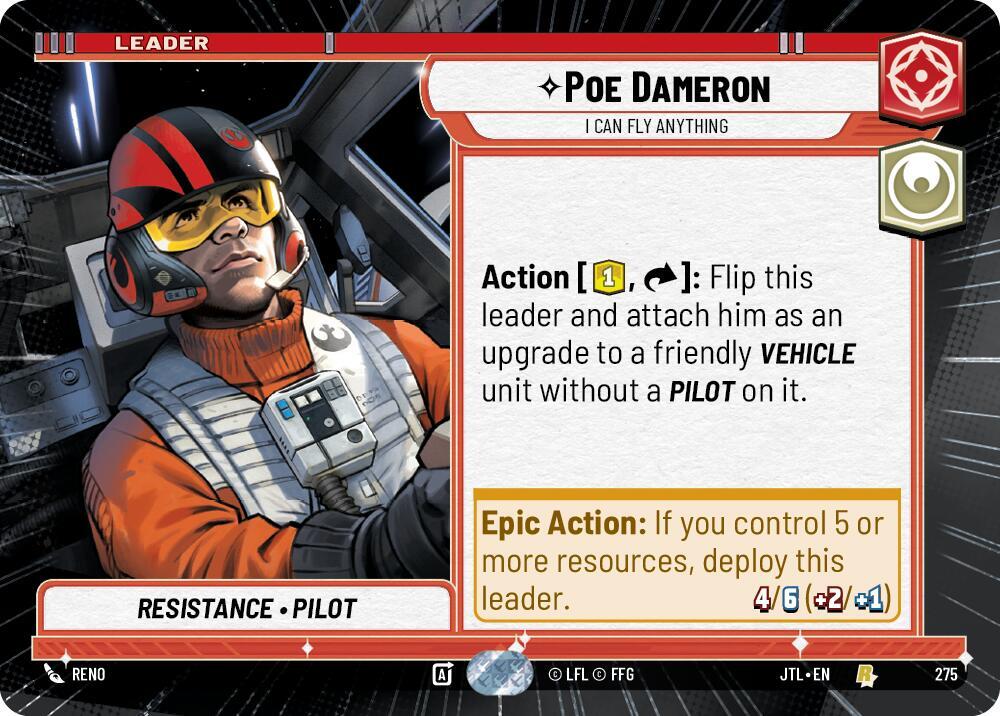 Poe Dameron - I Can Fly Anything (Hyperspace) [Jump to Lightspeed] 275