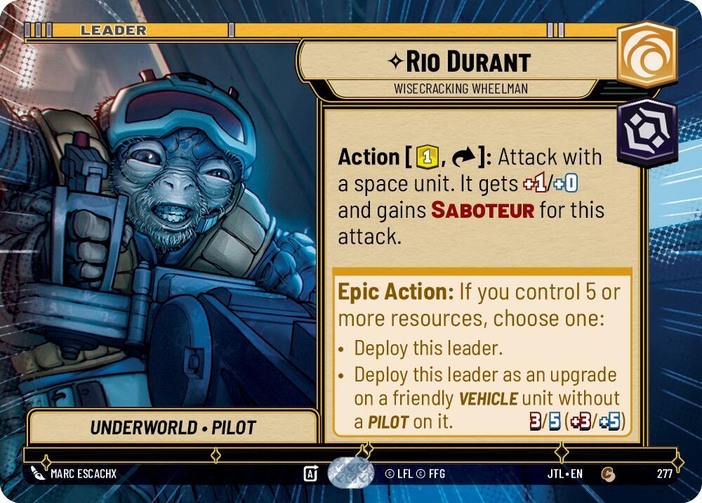 Rio Durant - Wisecrack Wheelman (Hyperspace) [Jump to Lightspeed] 277