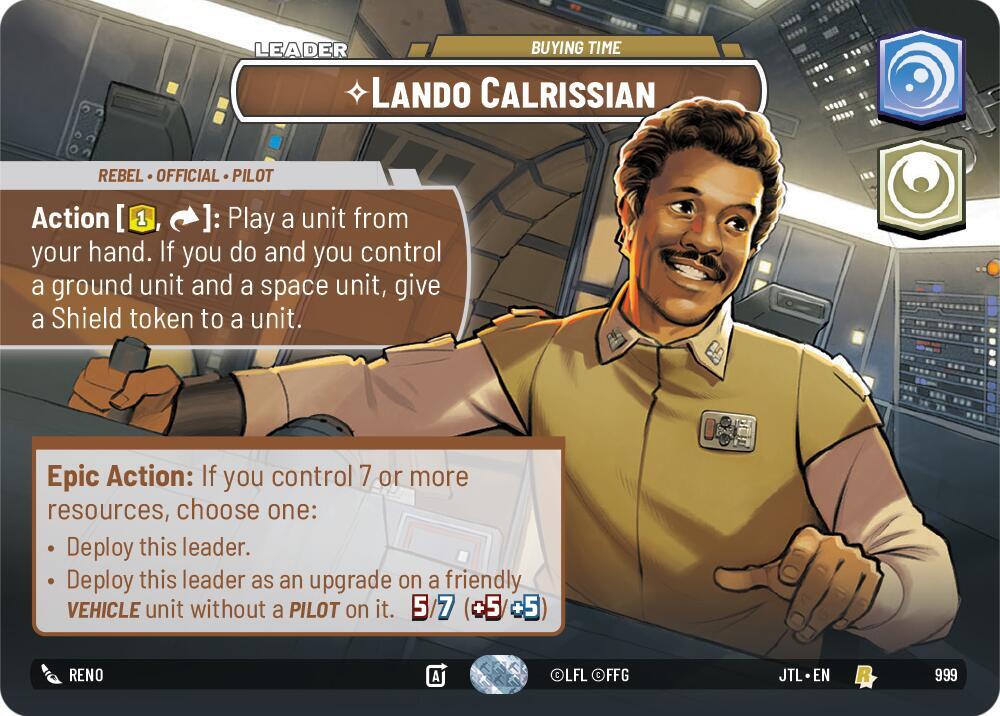 Lando Calrissian - Buying Time (Showcase) [Jump to Lightspeed] 999