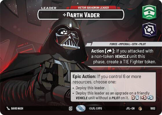 Darth Vader - Victor Squadron Leader (Showcase) [Jump to Lightspeed] 1002