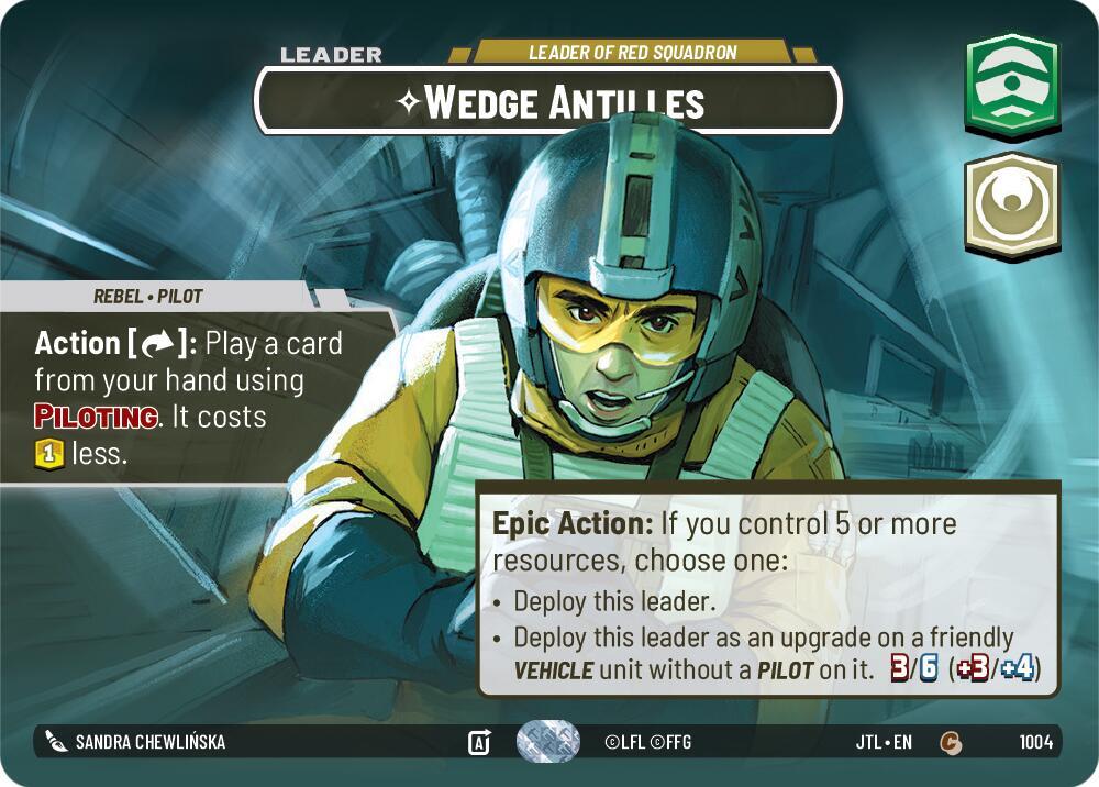 Wedge Antilles - Leader of Red Squadron (Showcase) [Jump to Lightspeed] 1004