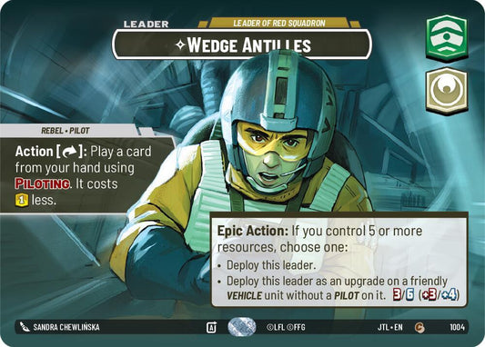 Wedge Antilles - Leader of Red Squadron (Showcase) [Jump to Lightspeed] 1004