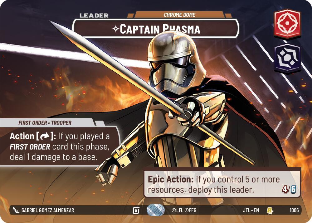 Captain Phasma - Chrome Dome (Showcase) [Jump to Lightspeed] 1006