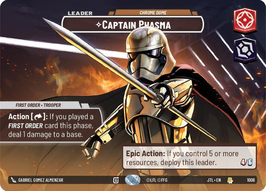 Captain Phasma - Chrome Dome (Showcase) [Jump to Lightspeed] 1006