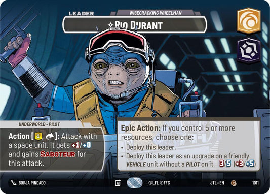 Rio Durant - Wisecrack Wheelman (Showcase) [Jump to Lightspeed] 1011