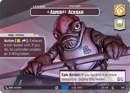 Admiral Ackbar - It's A Trap! (Showcase) [Jump to Lightspeed] 1012