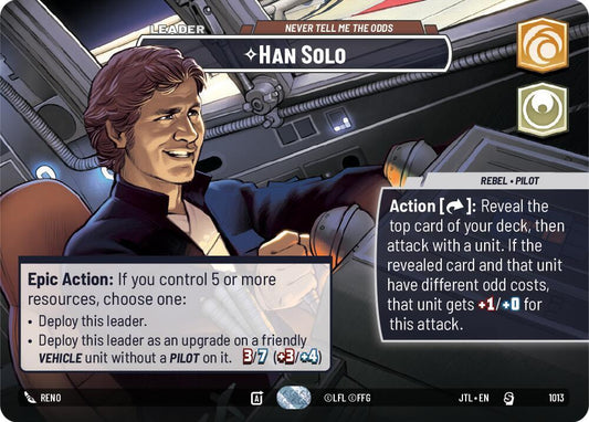 Han Solo - Never Tell Me the Odds (Showcase) [Jump to Lightspeed] 1013