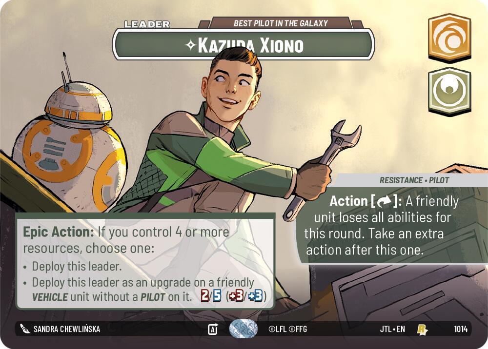 Kazuda Xiono - Best Pilot in the Galaxy (Showcase) [Jump to Lightspeed] 1014