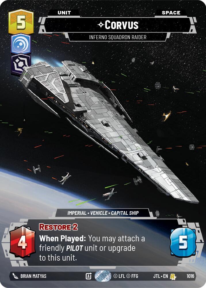 Corvus - Inferno Squadron Raider (Prestige) [Jump to Lightspeed] 1016
