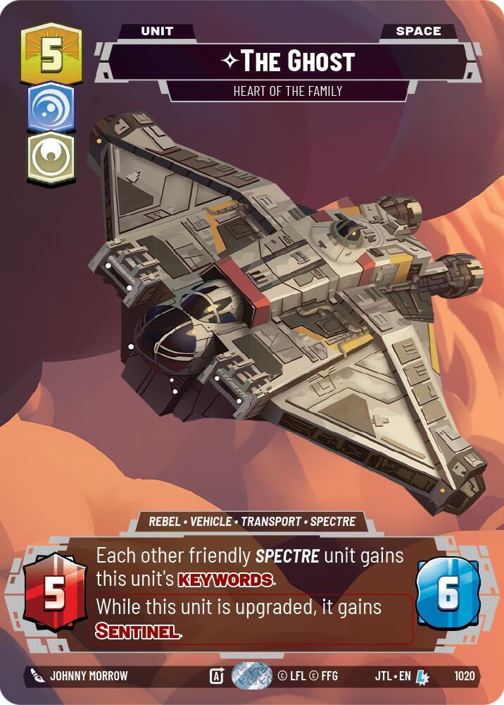 The Ghost - Heart of the Family (Prestige) [Jump to Lightspeed] 1020