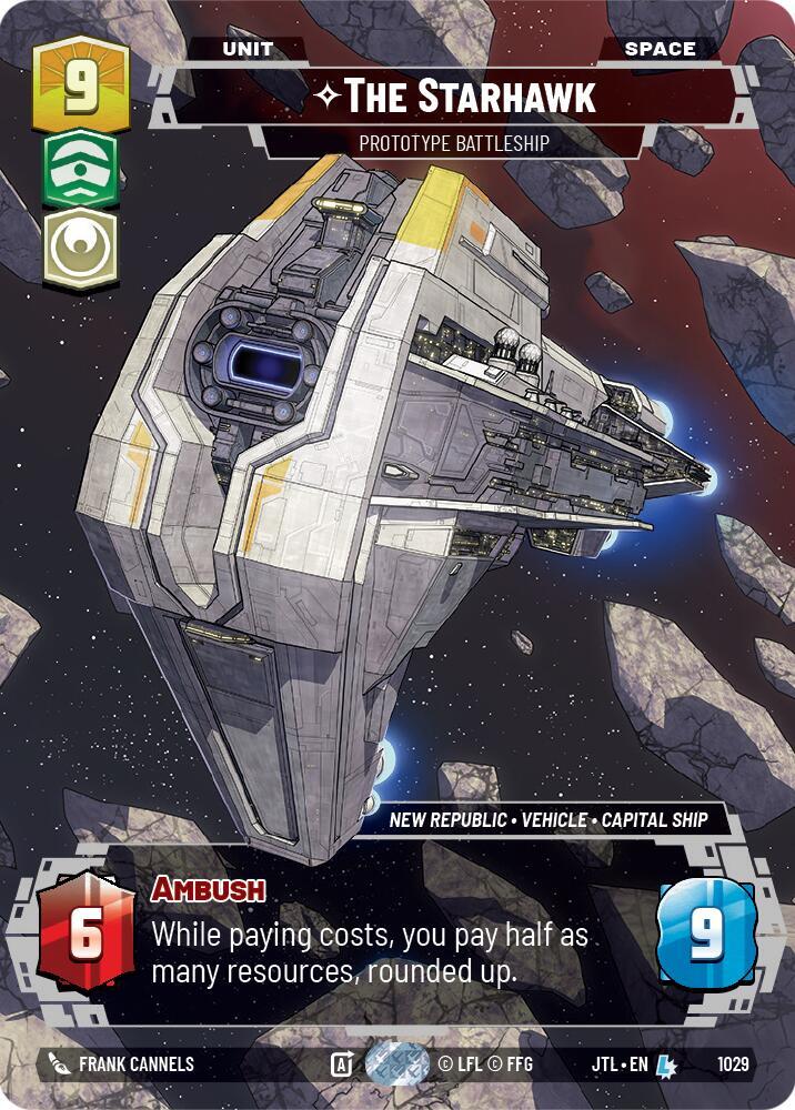 The Starhawk - Prototype Battleship (Prestige) [Jump to Lightspeed] 1029