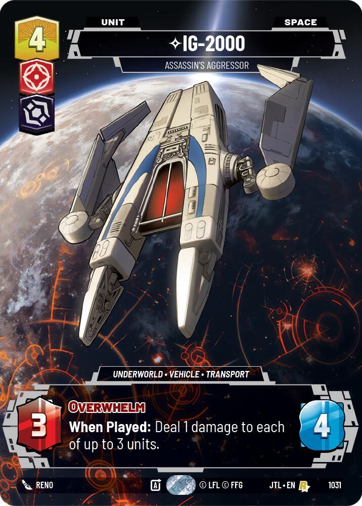 IG-2000 - Assassin's Aggressor (Prestige) [Jump to Lightspeed] 1031