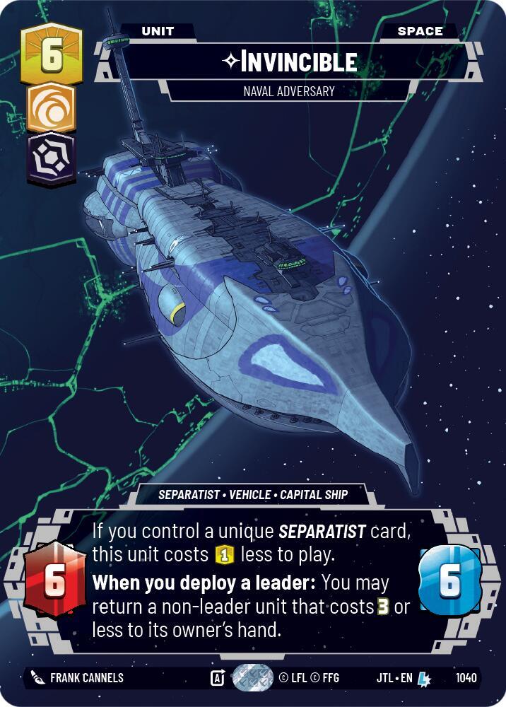 Invincible - Naval Adversary (Prestige) [Jump to Lightspeed] 1040