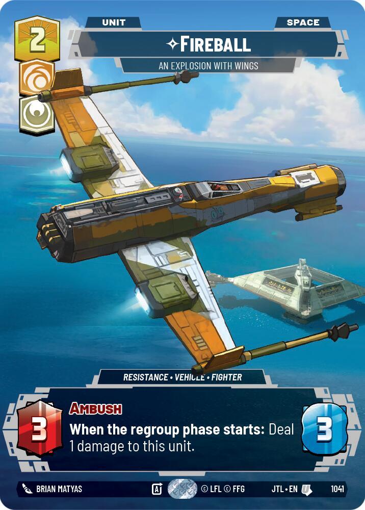 Fireball - An Explosion With Wings (Prestige) [Jump to Lightspeed] 1041