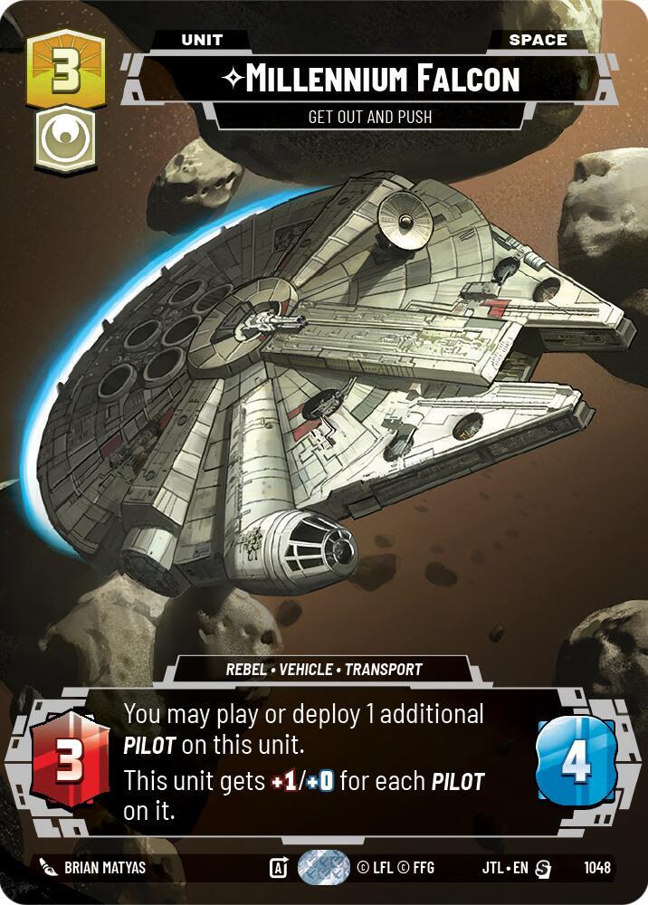 Millennium Falcon - Get Out And Push (Prestige) [Jump to Lightspeed] 1048