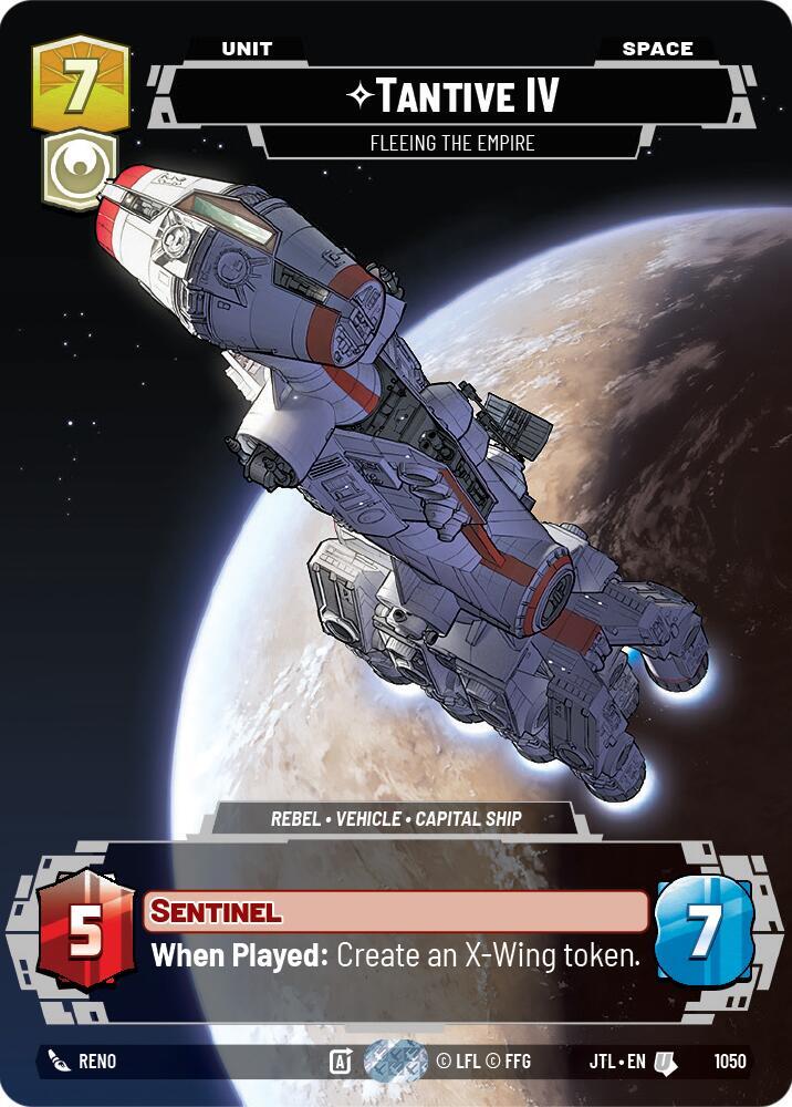 Tantive IV - Fleeing the Empire (Prestige) [Jump to Lightspeed] 1050