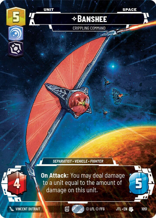Banshee - Crippling Command (Prestige Foil) [Jump to Lightspeed] 1051