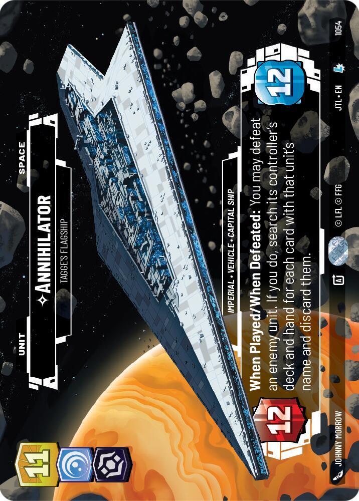 Annihilator - Tagge's Flagship (Prestige Foil) [Jump to Lightspeed] 1054