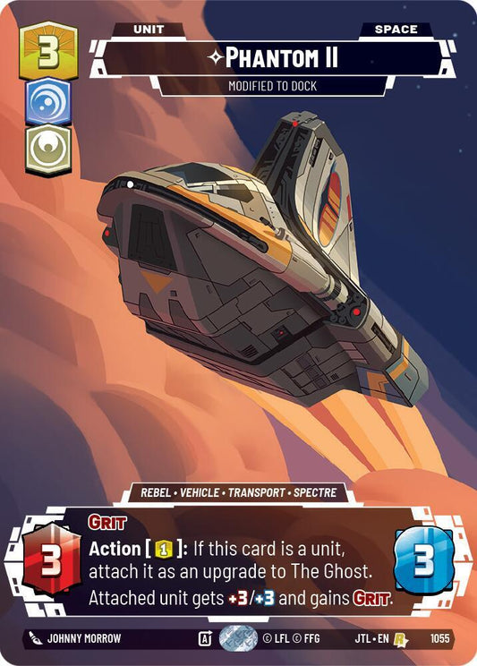 Phantom II - Modified to Dock (Prestige Foil) [Jump to Lightspeed] 1055