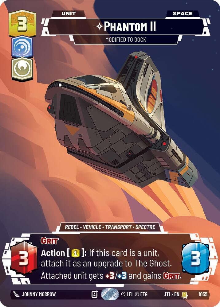 Phantom II - Modified to Dock (Prestige Foil) [Jump to Lightspeed] 1055