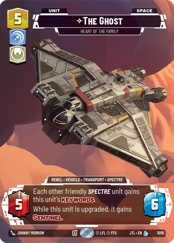 The Ghost - Heart of the Family (Prestige Foil) [Jump to Lightspeed] 1056