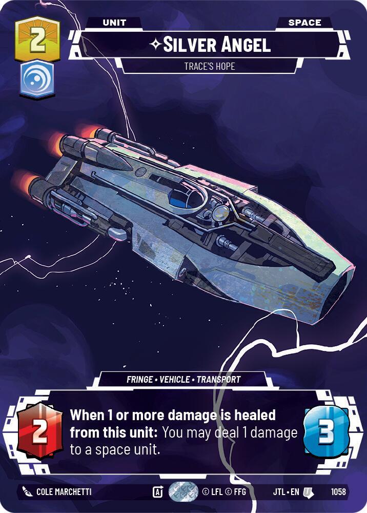 Silver Angel - Trace's Hope (Prestige Foil) [Jump to Lightspeed] 1058