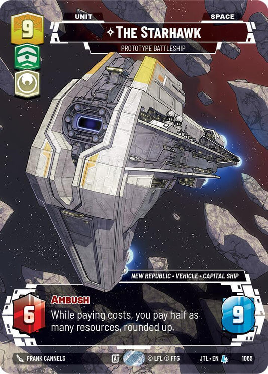 The Starhawk - Prototype Battleship (Prestige Foil) [Jump to Lightspeed] 1065