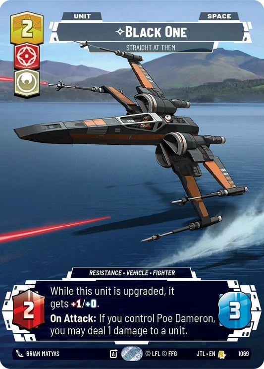 Black One - Straight At Them (Prestige Foil) [Jump to Lightspeed] 1069
