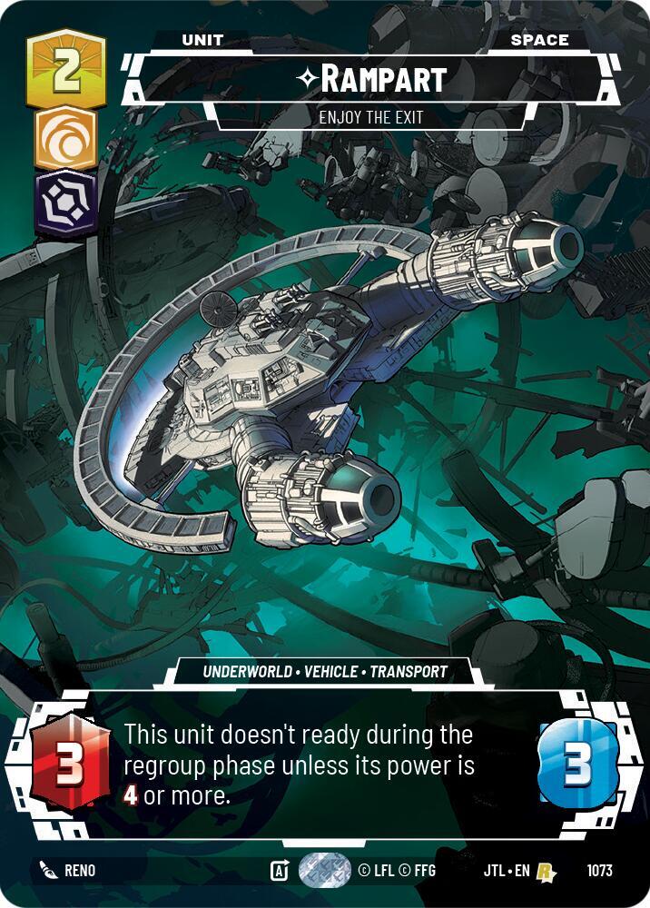 Rampart - Enjoy the Exit (Prestige Foil) [Jump to Lightspeed] 1073