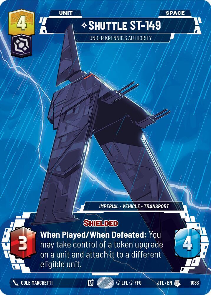Shuttle ST-149 - Under Krennic's Authority (Prestige Foil) [Jump to Lightspeed] 1083