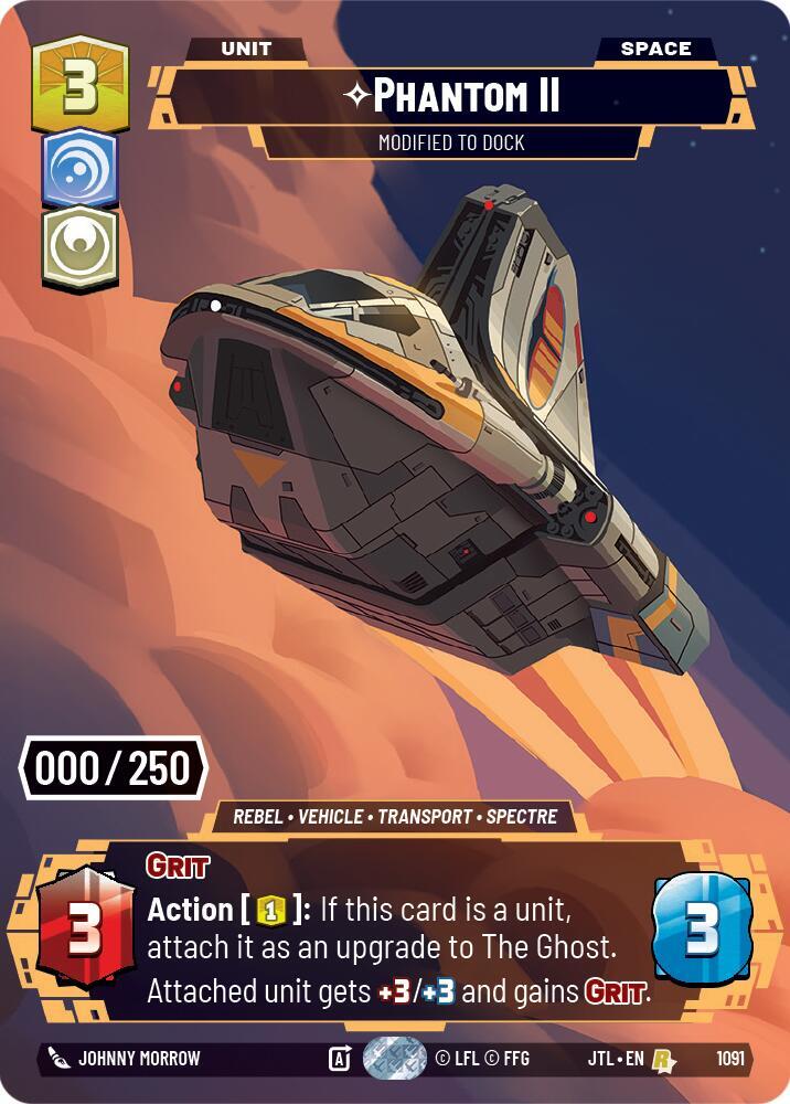 Phantom II - Modified to Dock (Serialized) [Jump to Lightspeed] 1091