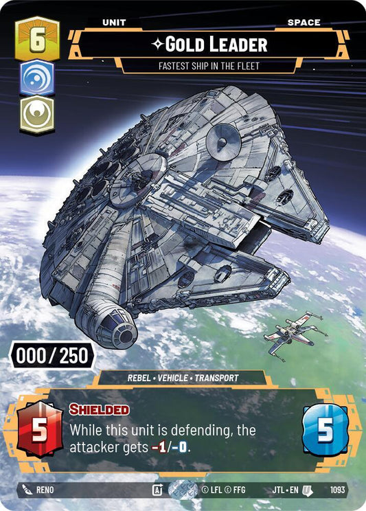 Gold Leader - Fastest Ship in the Fleet (Serialized) [Jump to Lightspeed] 1093