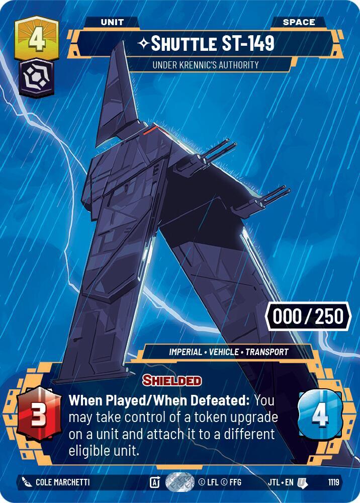 Shuttle ST-149 - Under Krennic's Authority (Serialized) [Jump to Lightspeed] 1119