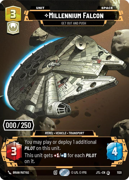 Millennium Falcon - Get Out And Push (Serialized) [Jump to Lightspeed] 1120