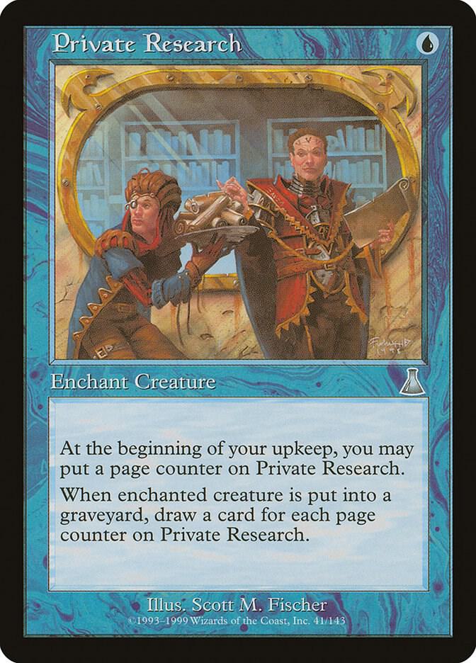 Private Research [Urza's Destiny] 41