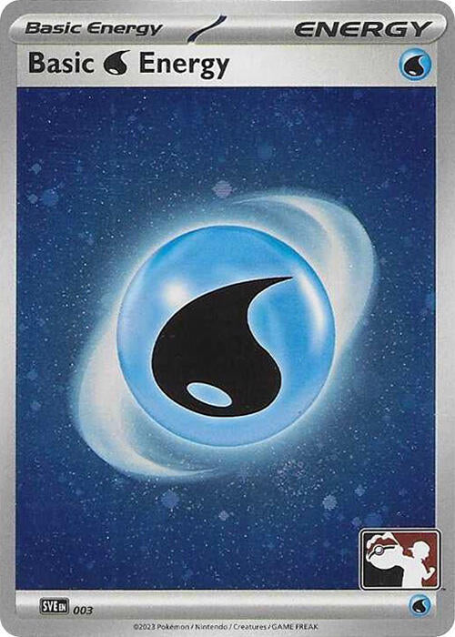 Basic Water Energy - 003 (Cosmos Holo) [Prize Pack Series Cards] 003