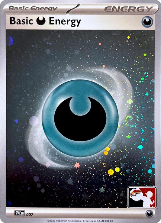 Basic Darkness Energy - 007 (Cosmos Holo) [Prize Pack Series Cards] 007