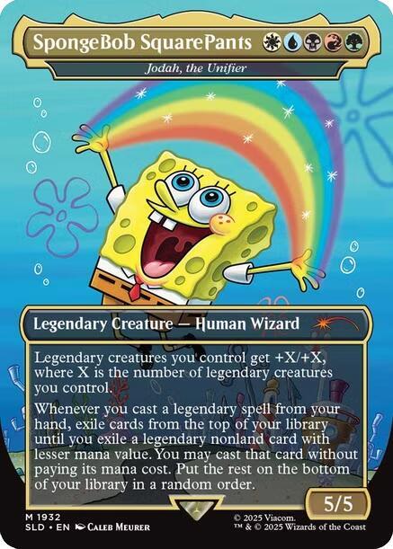 SpongeBob SquarePants - Jodah, the Unifier [Secret Lair Drop Series] 1932