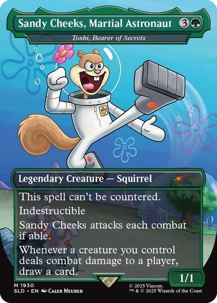 Sandy Cheeks, Martial Astronaut - Toski, Bearer of Secrets [Secret Lair Drop Series] 1930